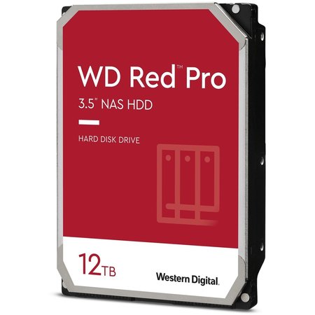 WESTERN DIGITAL 12Tb 7200Rpm 3.5In Wd Red Pro Sata WD121KFBX
